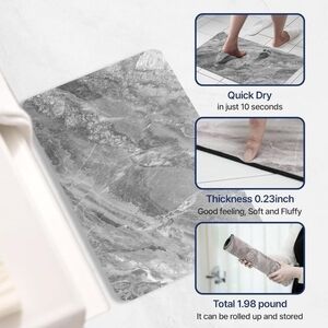 Kitchen or bathroom mat